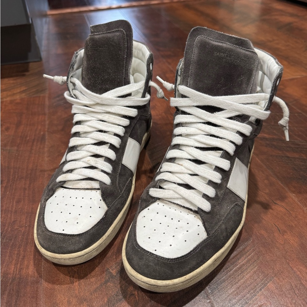 Saint Laurent Court Classic SL/10 high top sneakers